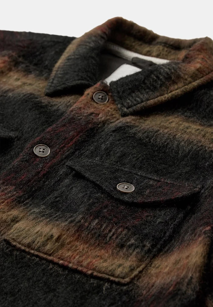 Akoscar Heavy Twill Check Overshirt