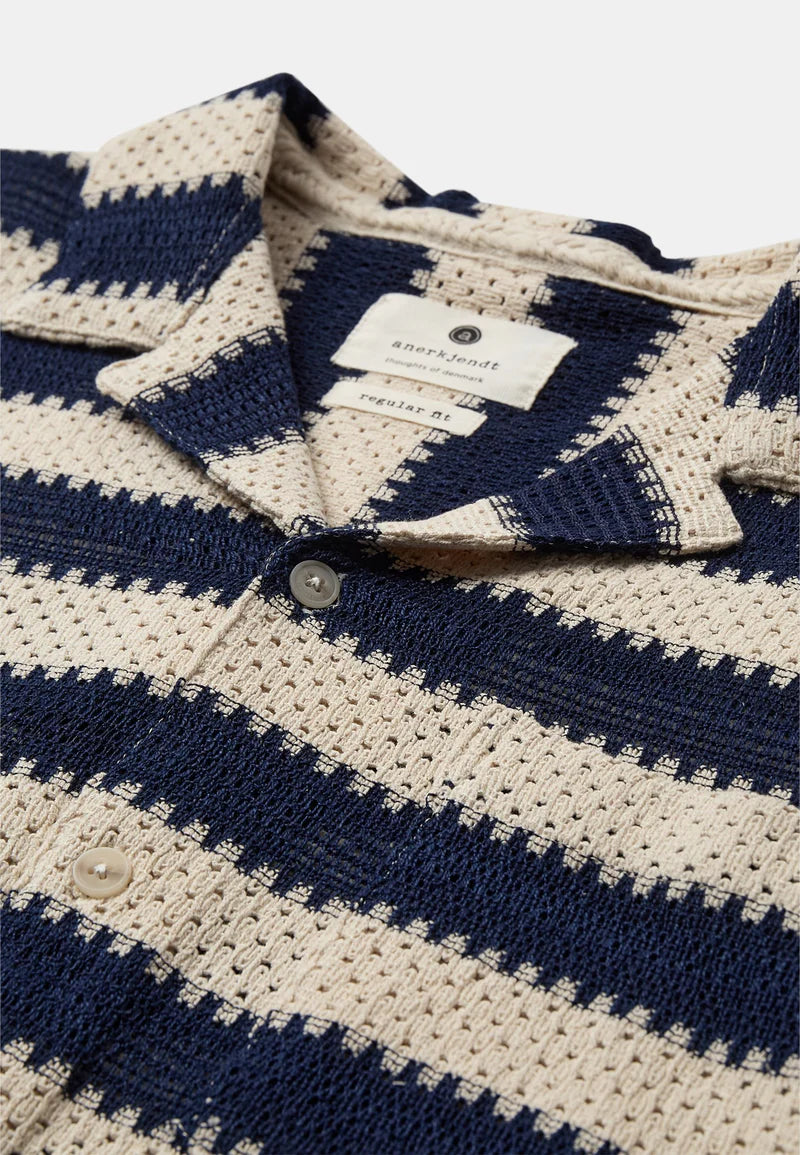 Akleander Stripe Lace Shirt