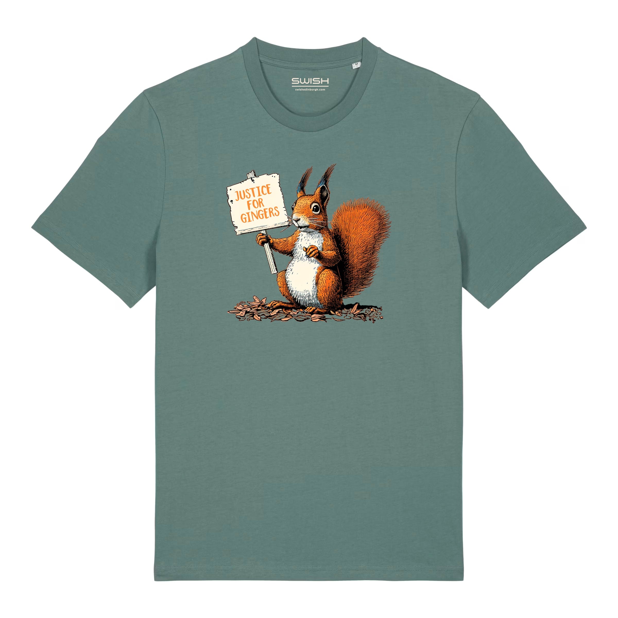 Unisex Organic JFG Squirrel T-Shirt