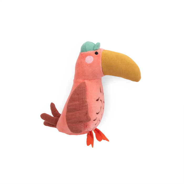 Toucan rattle Les Toupitis