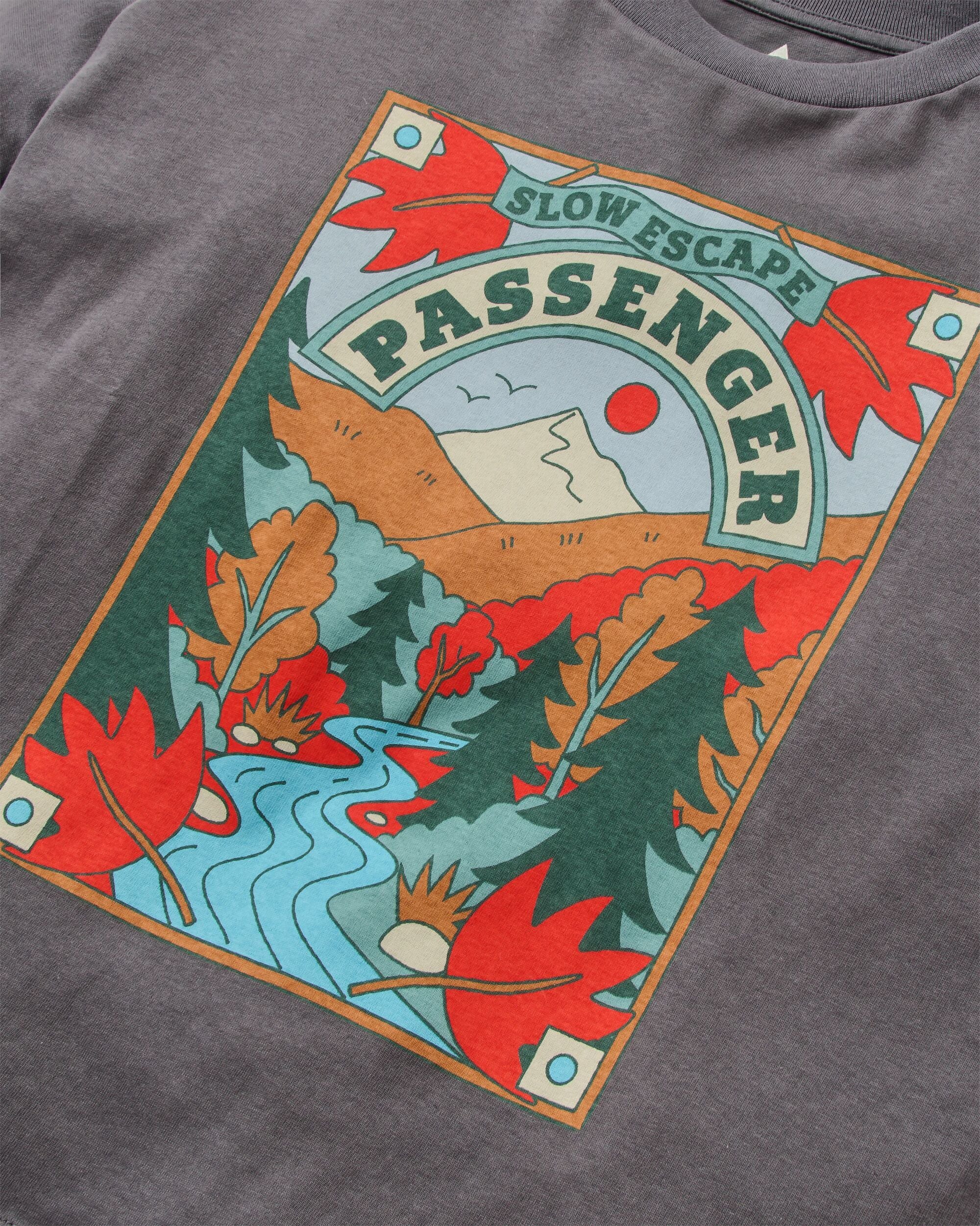 Rambling Recycled Cotton LS T-Shirt