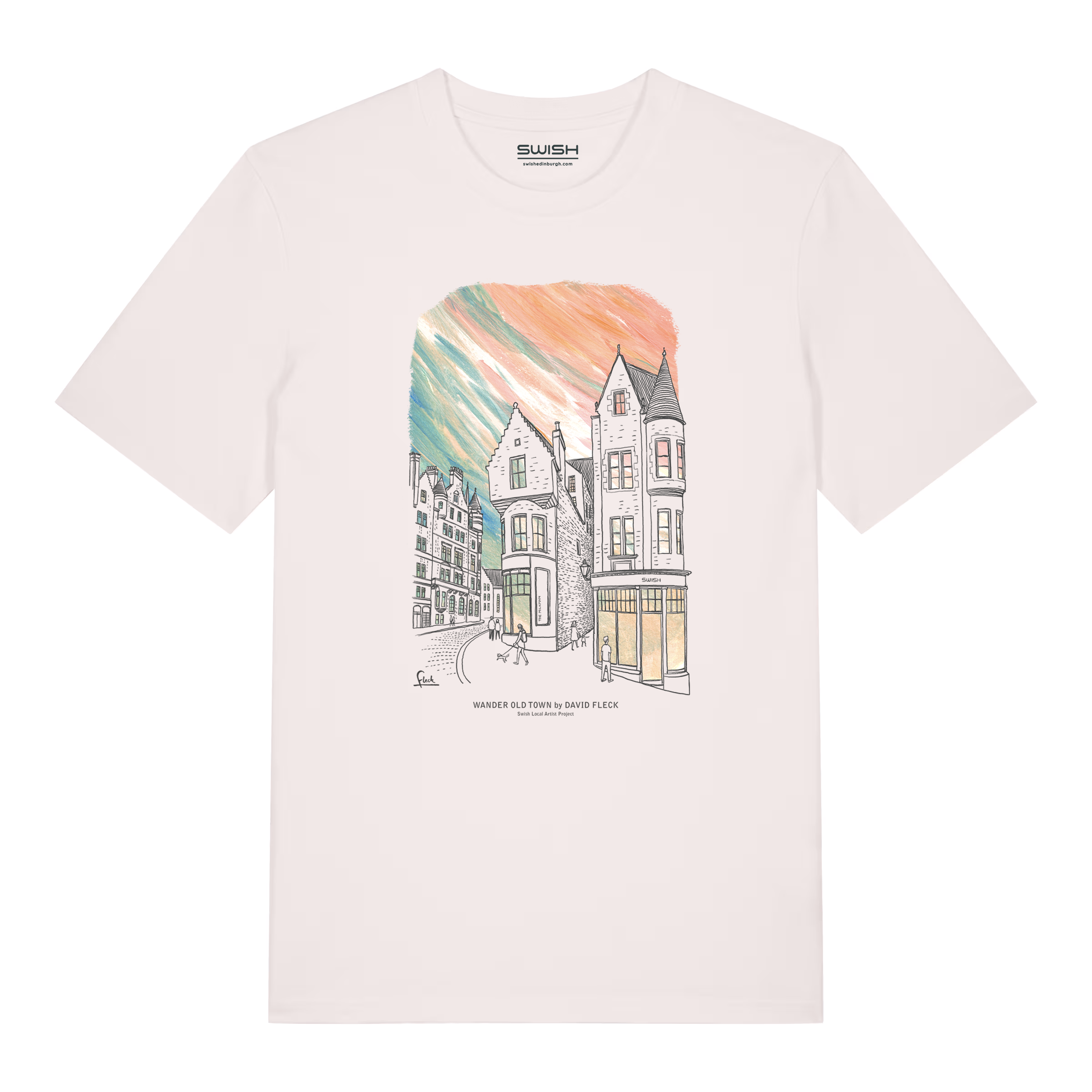 Unisex Organic Wander Old Town T-Shirt