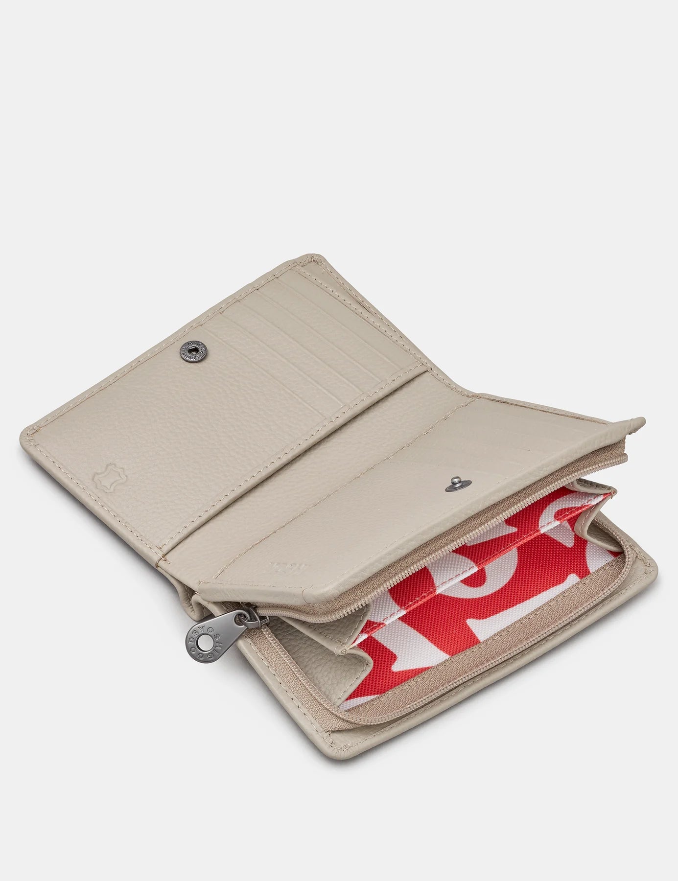 Warm Grey Yoshi Jane Austen Bookworm Zip Around Purse
