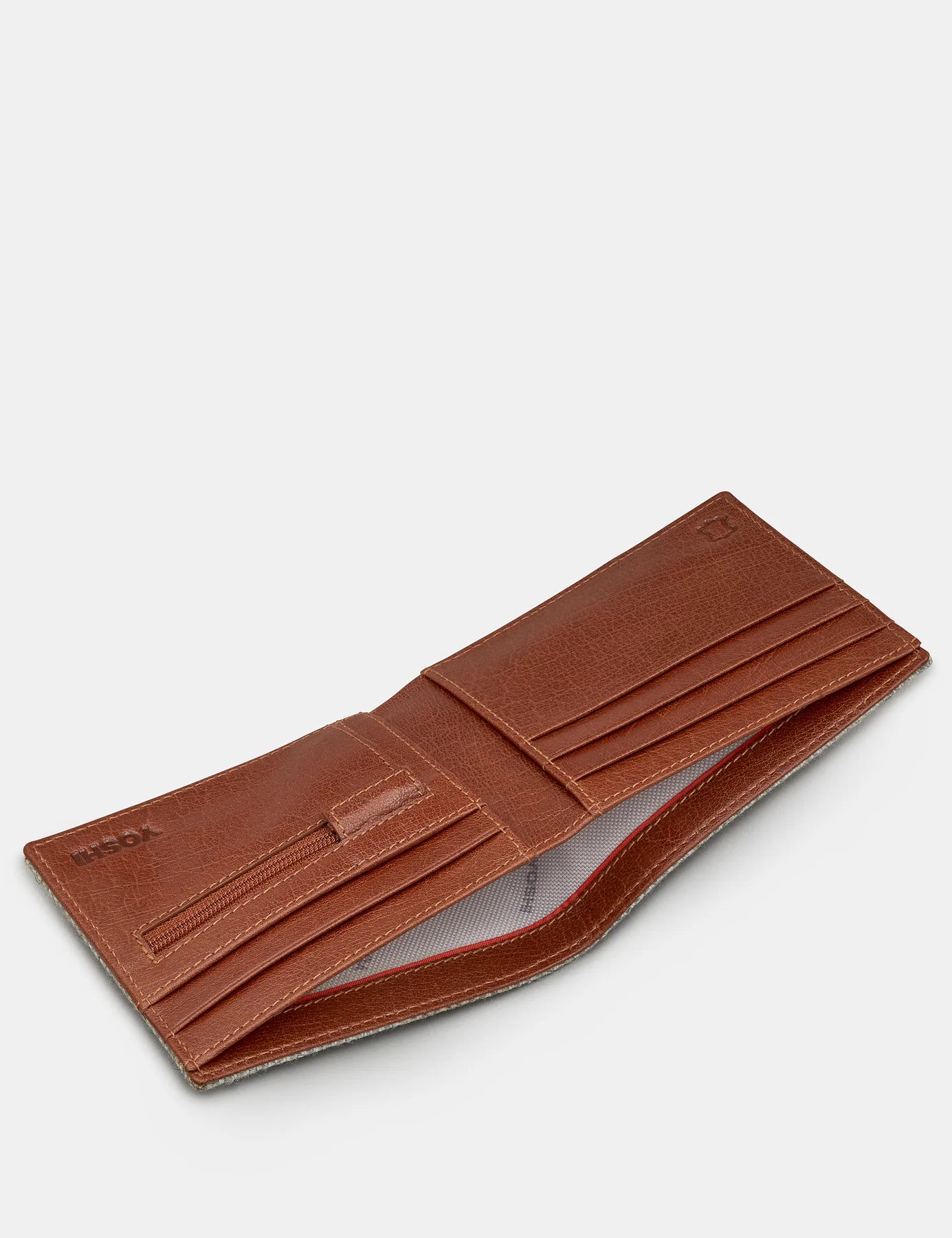 Brown + Tweed Highland Stag Two Fold Wallet