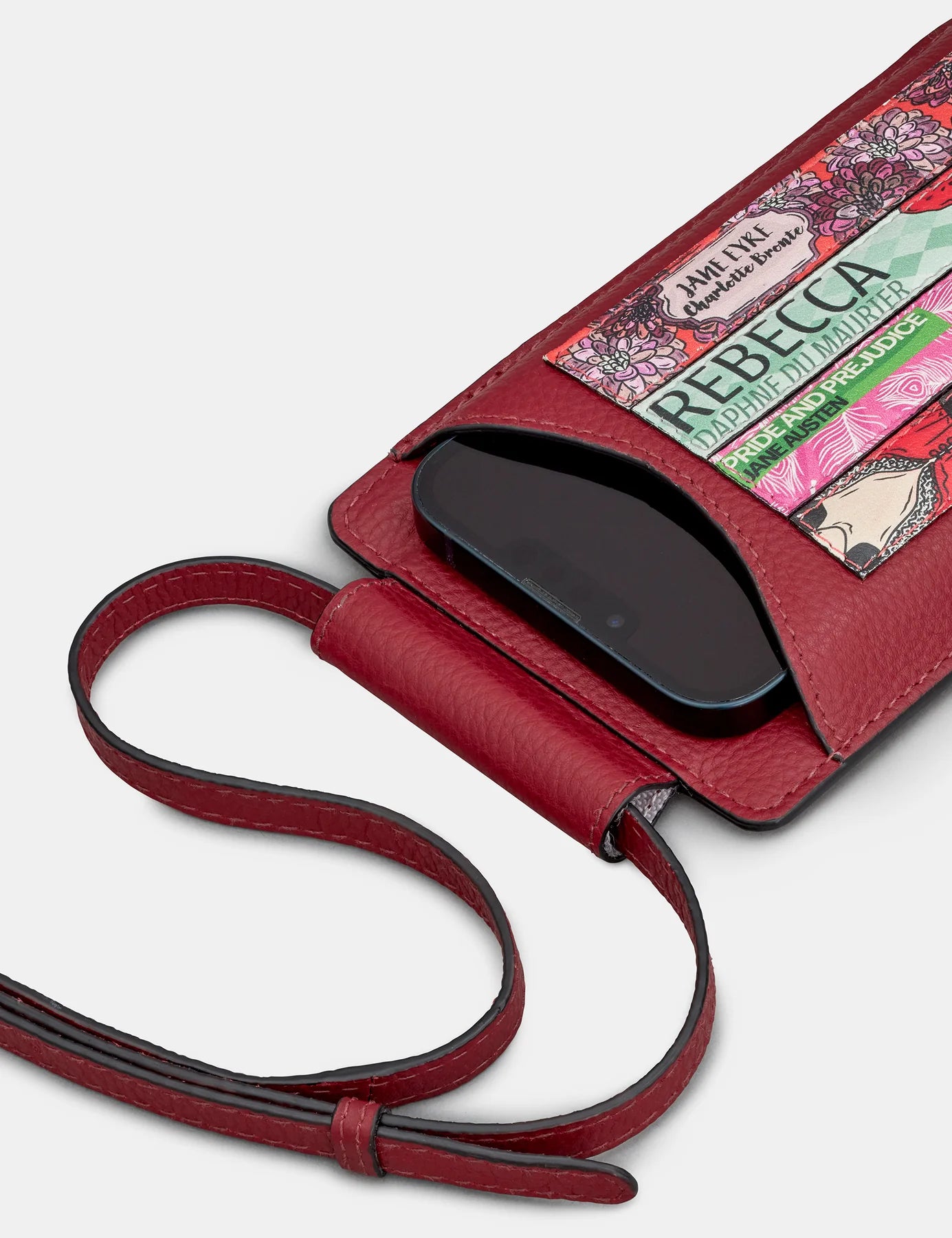 Cherry Red Bookworm Phone Case