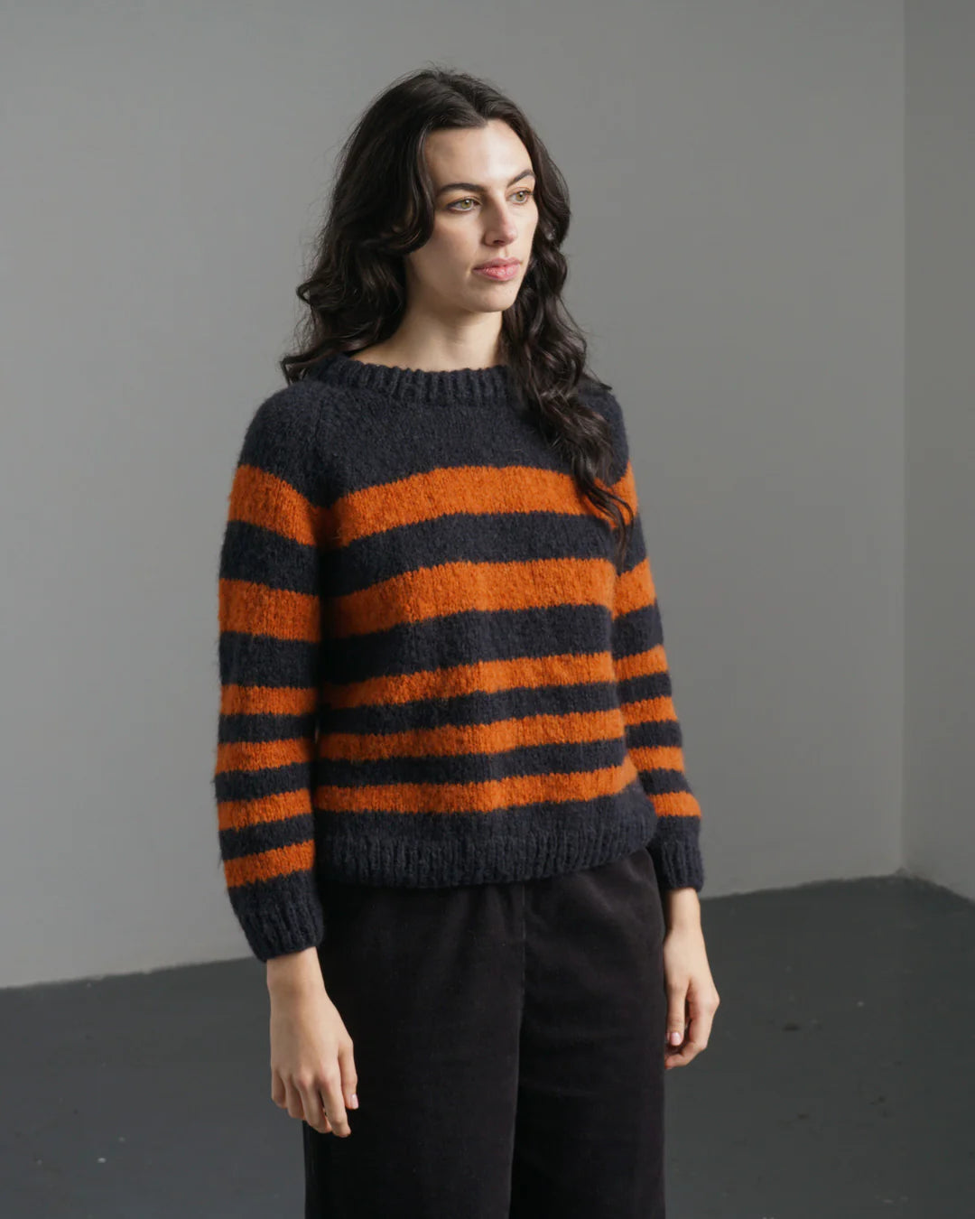Force Five Striped Jumper