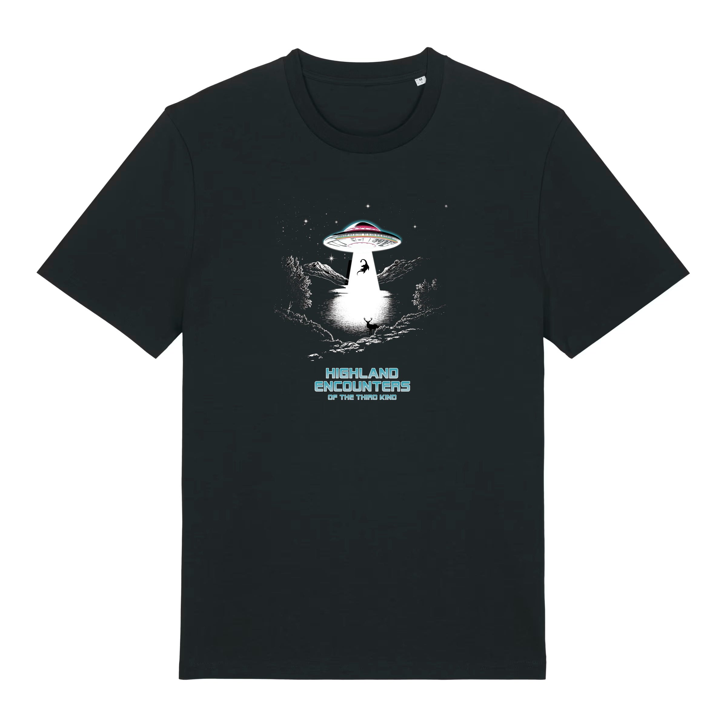 Organic Unisex Alien Abduction T-Shirt