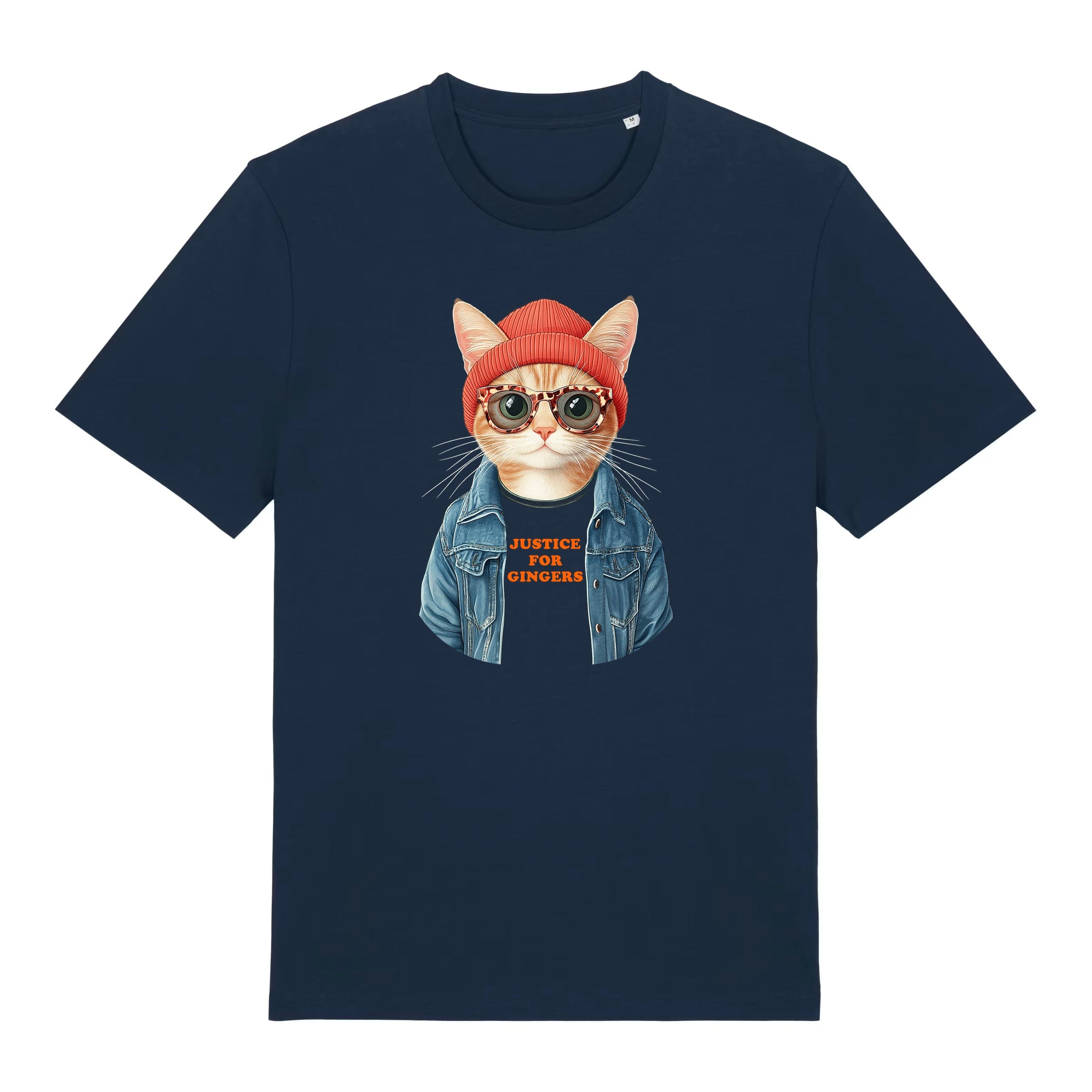 Organic Unisex Justice For Gingers Cat T-Shirt