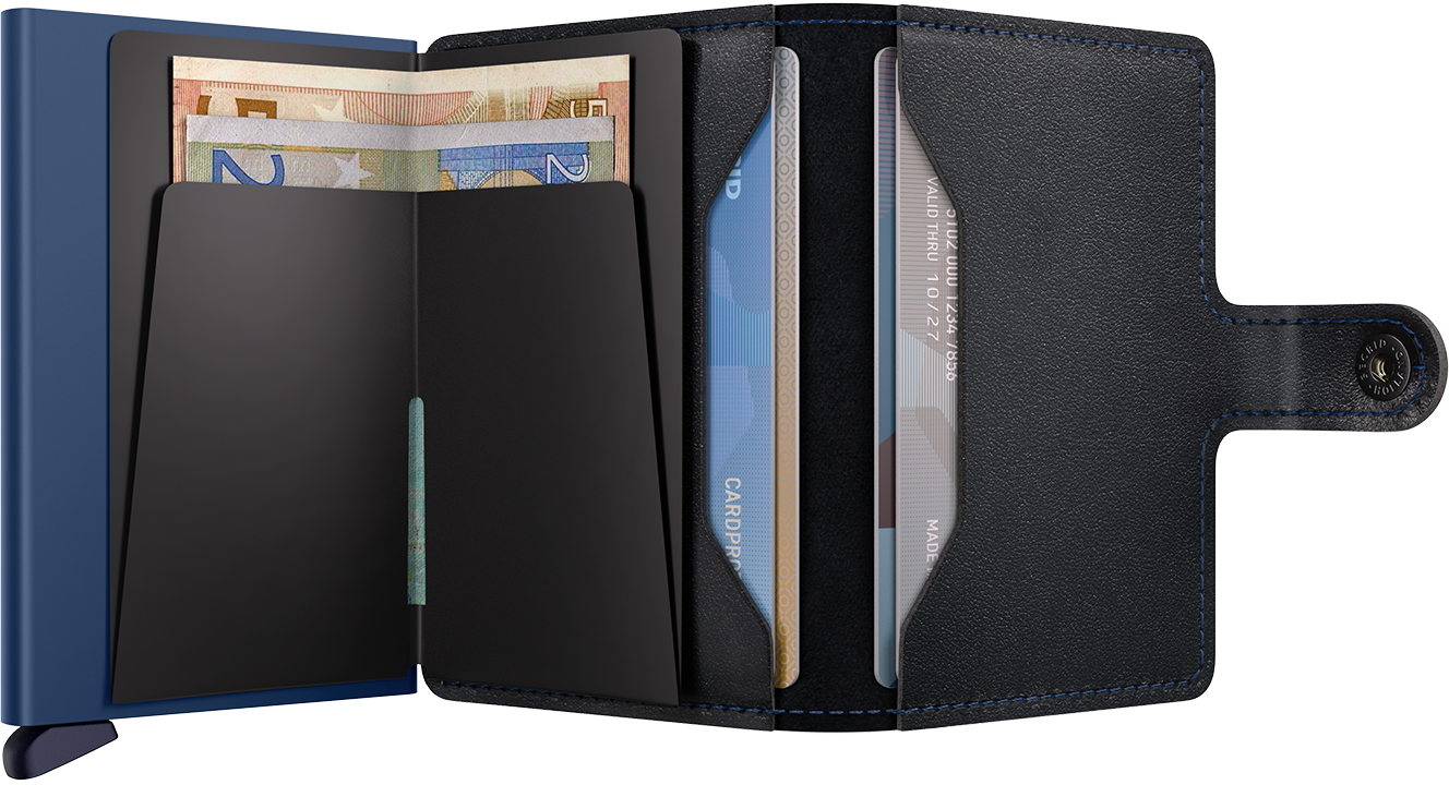 Miniwallet Original Black & Navy