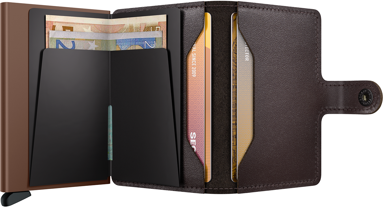 Miniwallet Vintage Chocolate