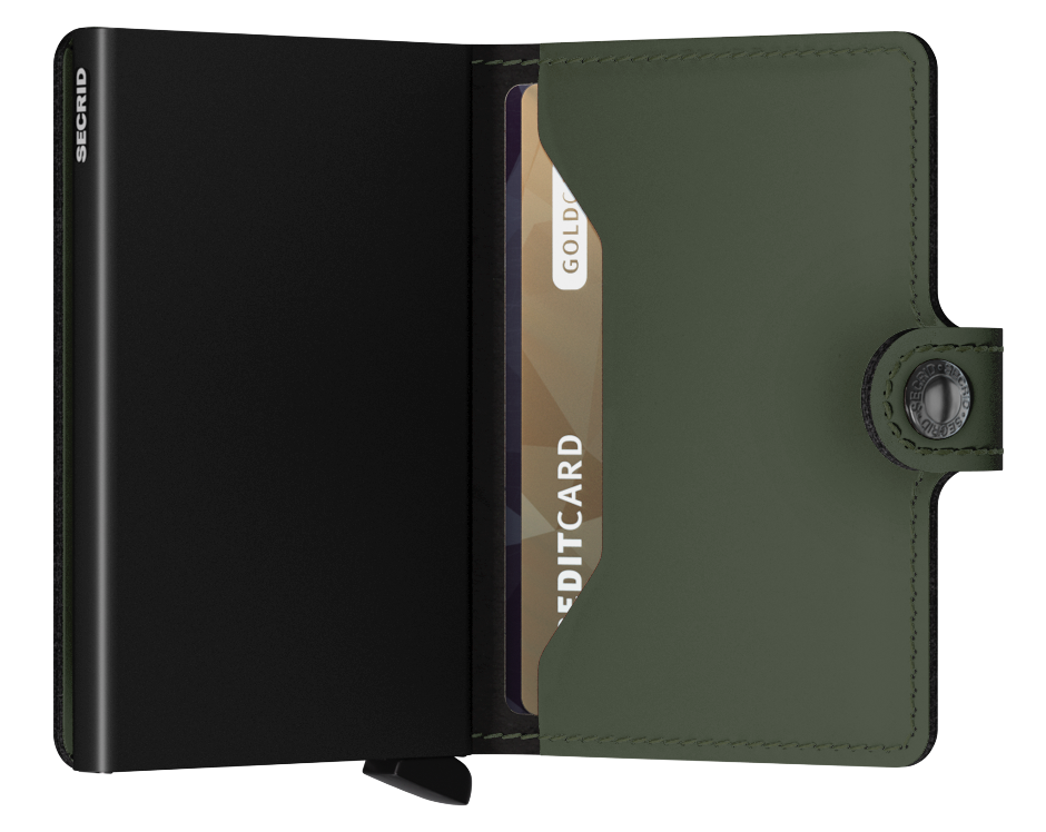 Miniwallet Matte Green-Black