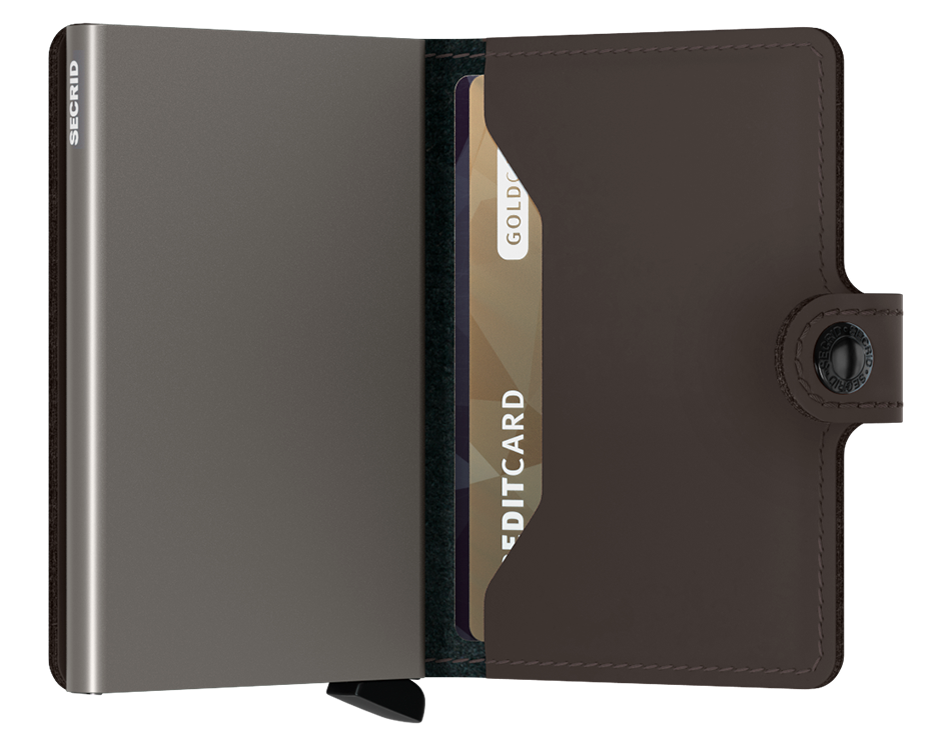 Miniwallet Matte Truffle