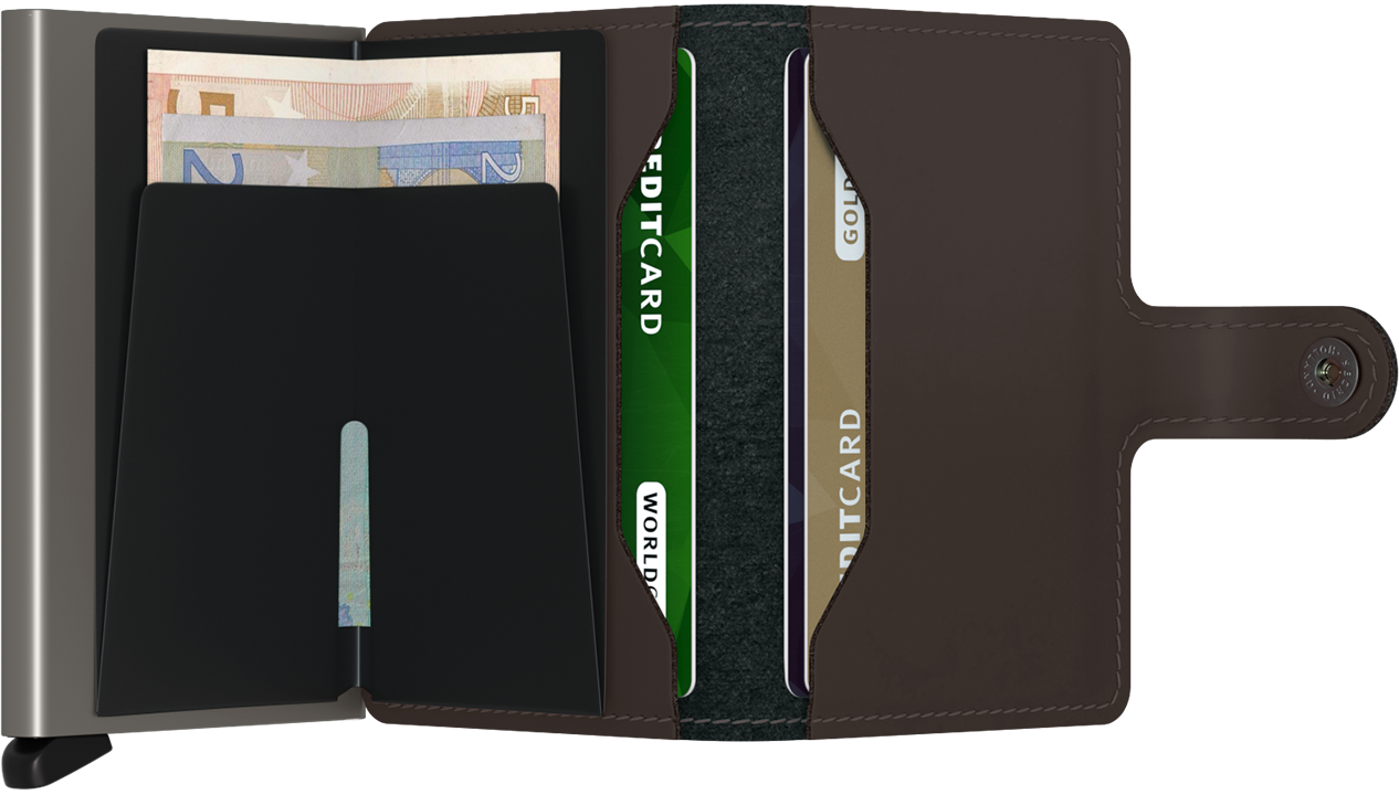 Miniwallet Matte Truffle