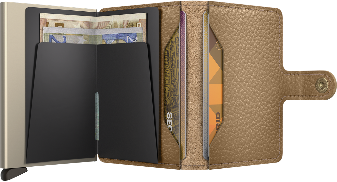 Miniwallet Pebble Cappuccino