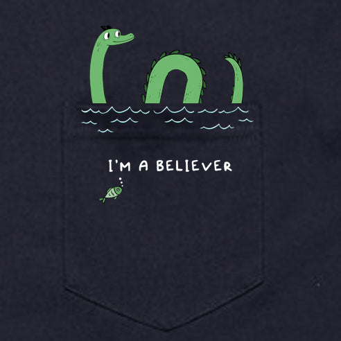 Nessie Believe Pocket T-shirt