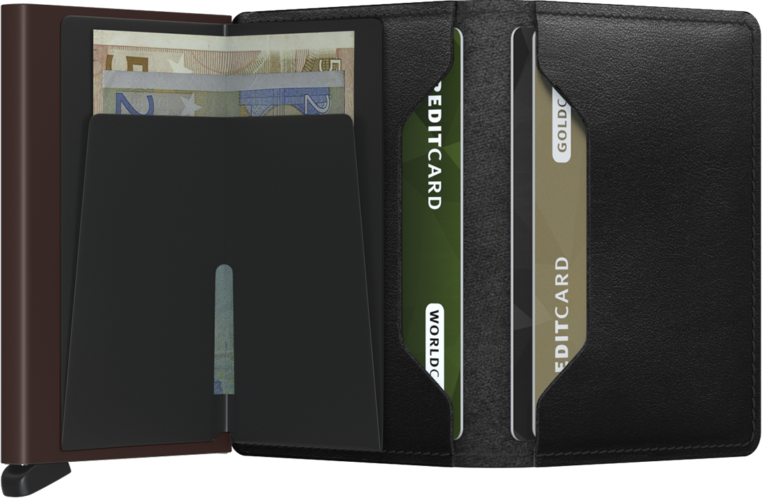 Slimwallet Original Black-Brown