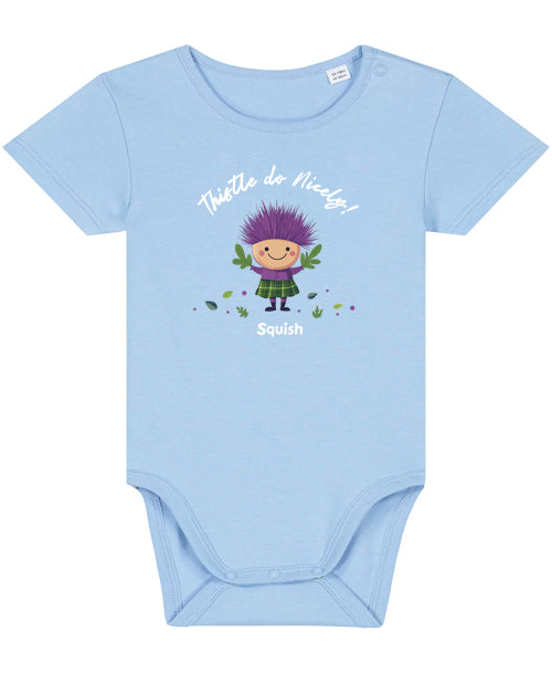 Organic Thistle Do Nicely Babygrow
