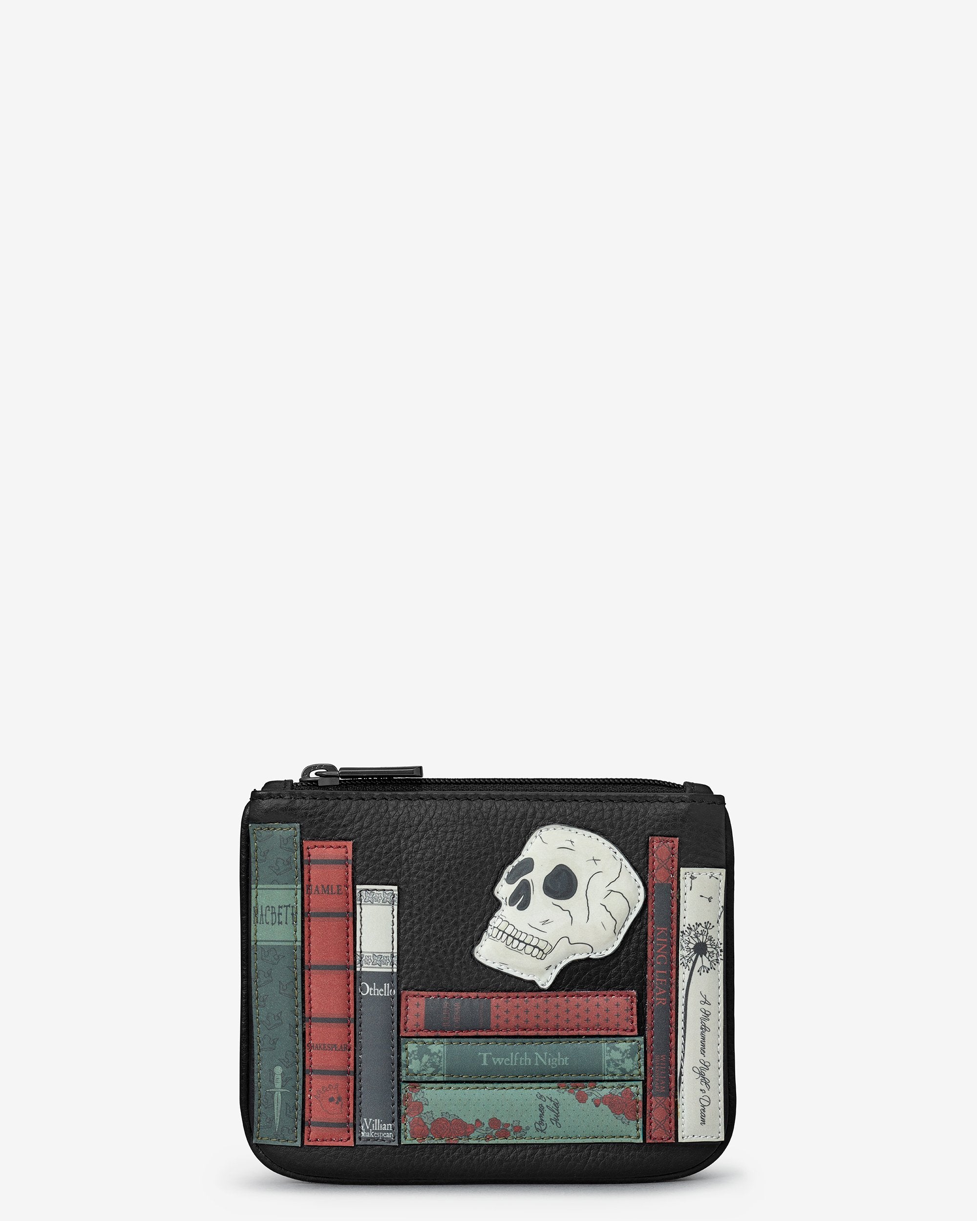 Shakespeare Bookworm Zip Top Purse