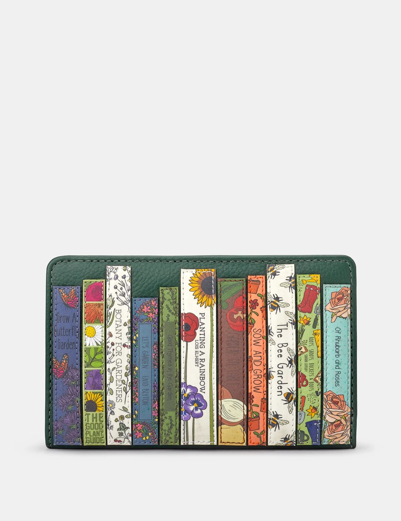 Green Fingers Bookworm  Zip Around Purse