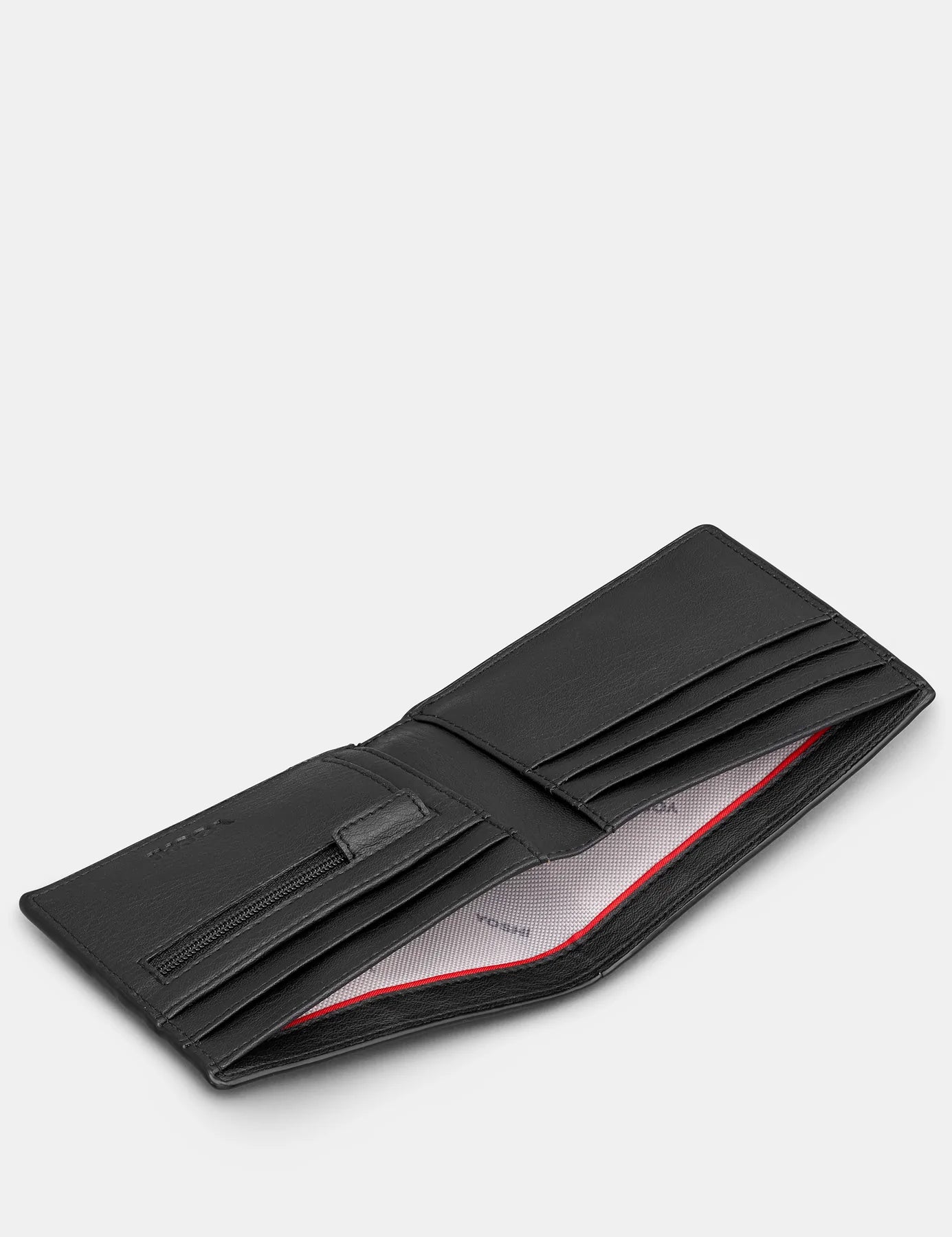 Black Charles Dickens Bookworm Two Fold Wallet