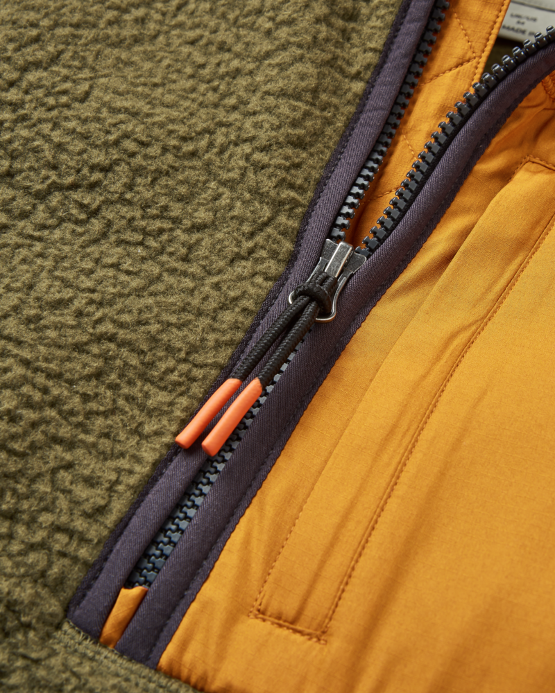 Offgrid 2.0 1/2 Zip Recycled Sherpa Fleece