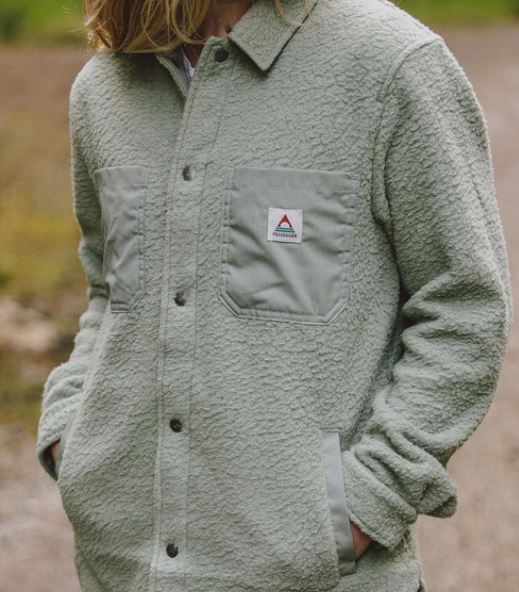 Rappel Recycled Sherpa Oversized Shirt