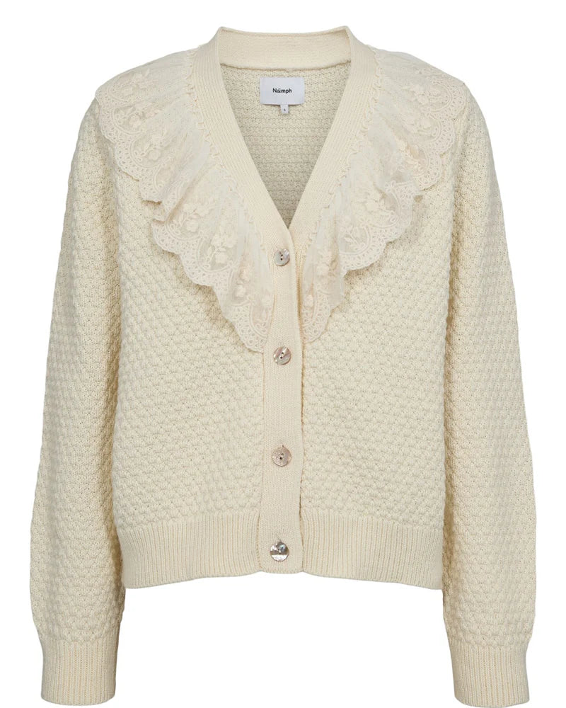 Nujanie Ruffle Cardigan