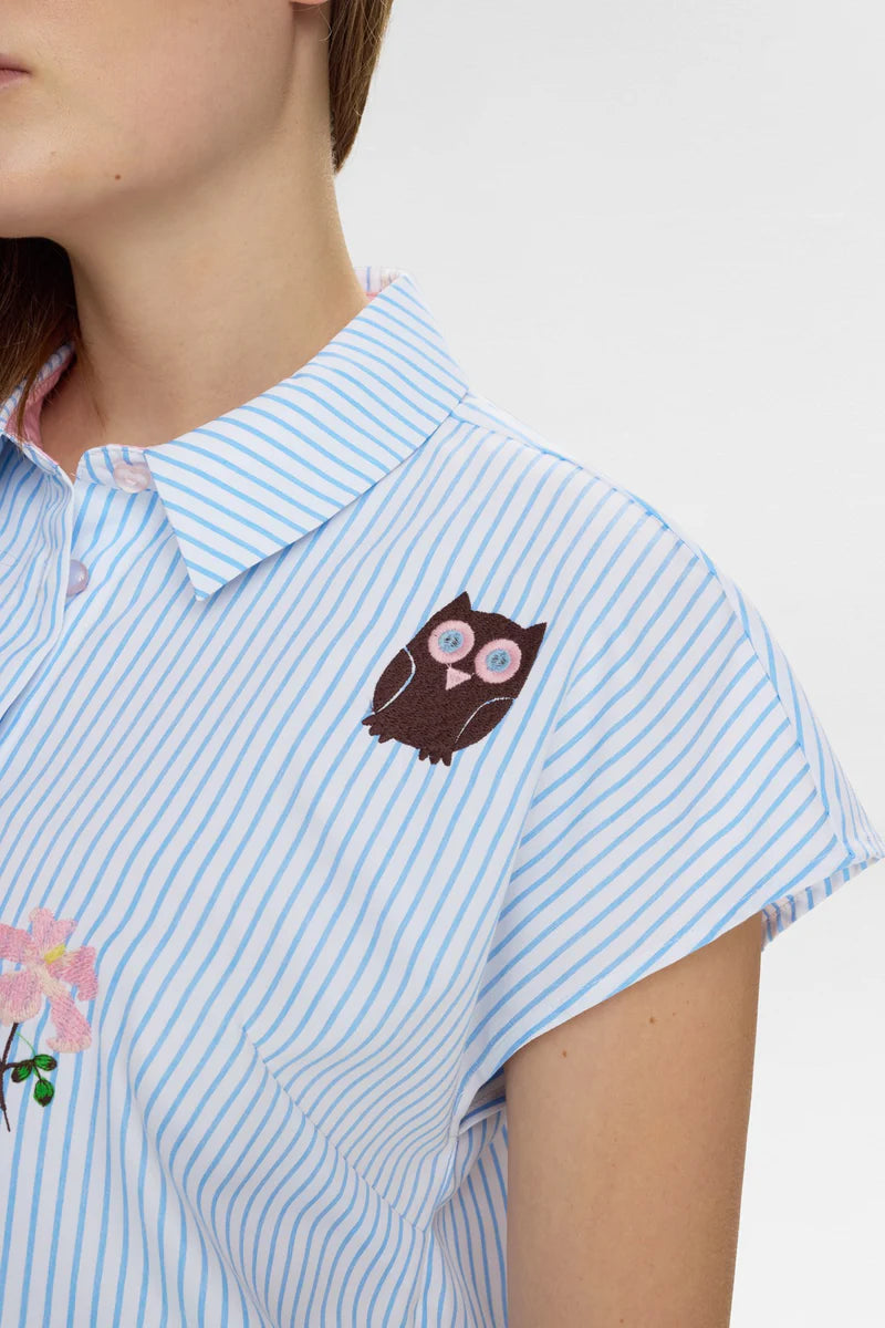 Nuashley Embroidery Shirt