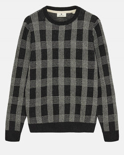 Aksune Lambswool Check Knit