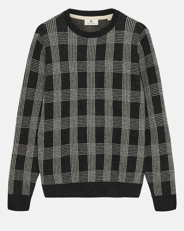 Aksune Lambswool Check Knit