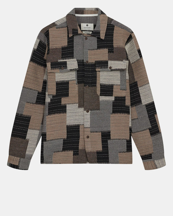 Akoscar Patchwork Overshirt