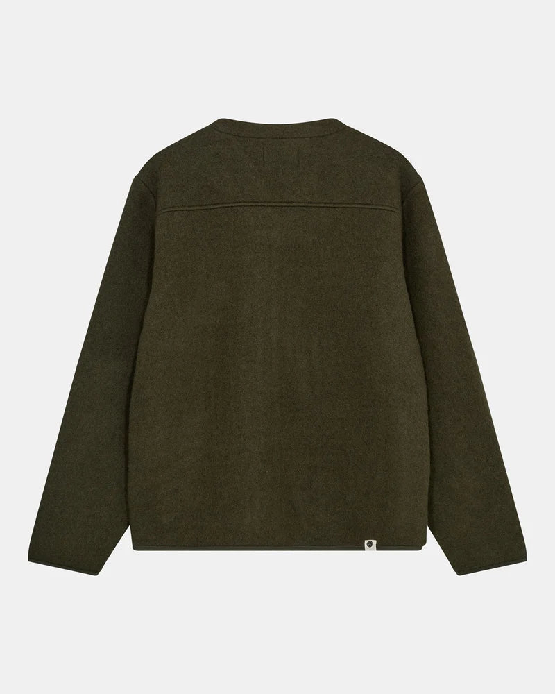 Aksigurd Boiled Wool Overshirt