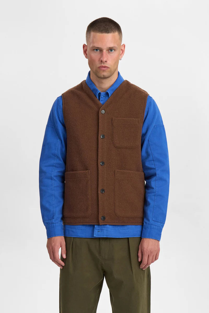 Akramsus Boiled Wool Vest