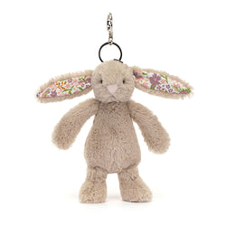 Blosson Beige Bunny 'Petal' Bag Charm