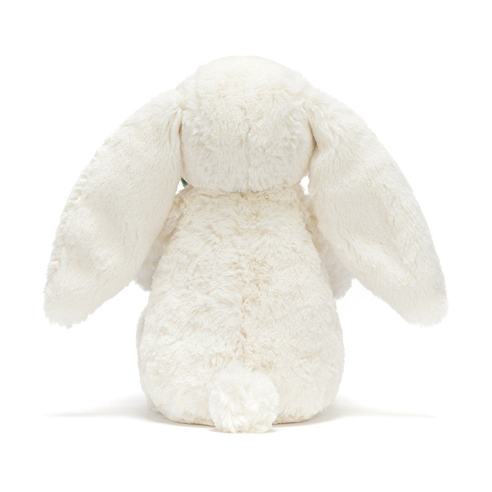 Cream Bunny With Plant