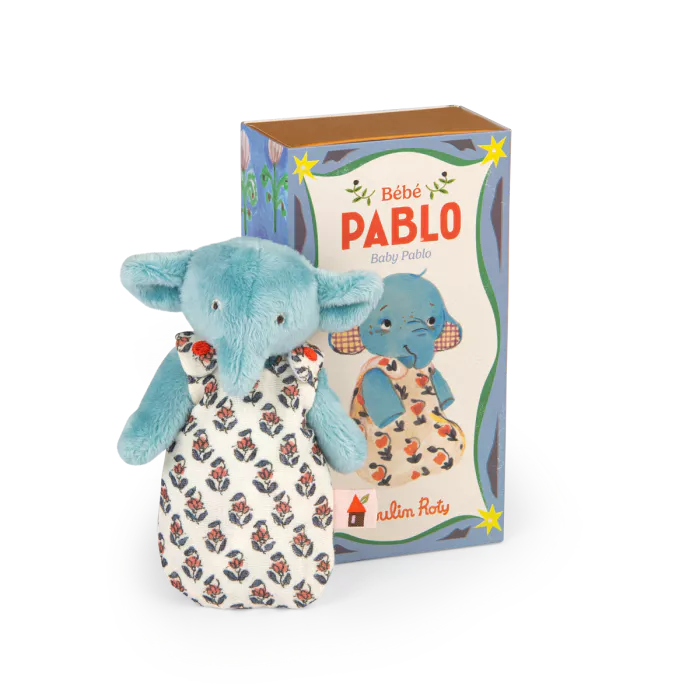 Baby Pablo the elephant Les Minouchkas