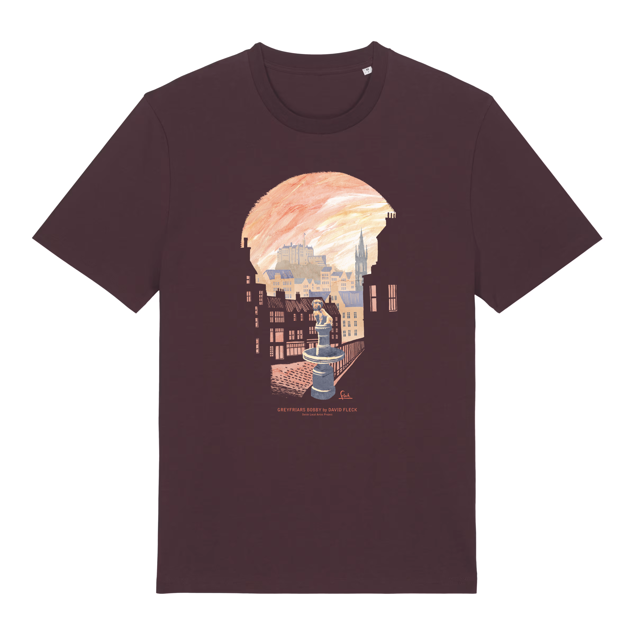 Unisex Organic Greyfriars Bobby T-Shirt
