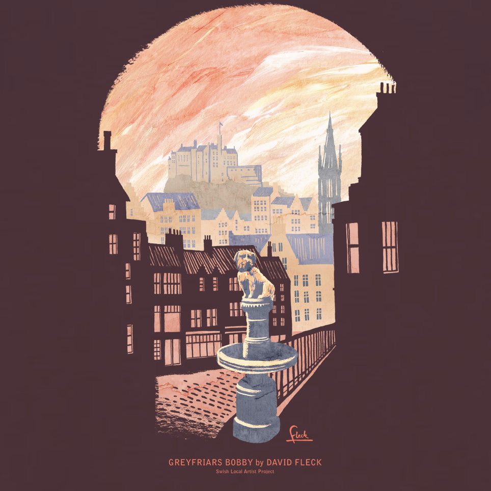 Unisex Organic Greyfriars Bobby T-Shirt