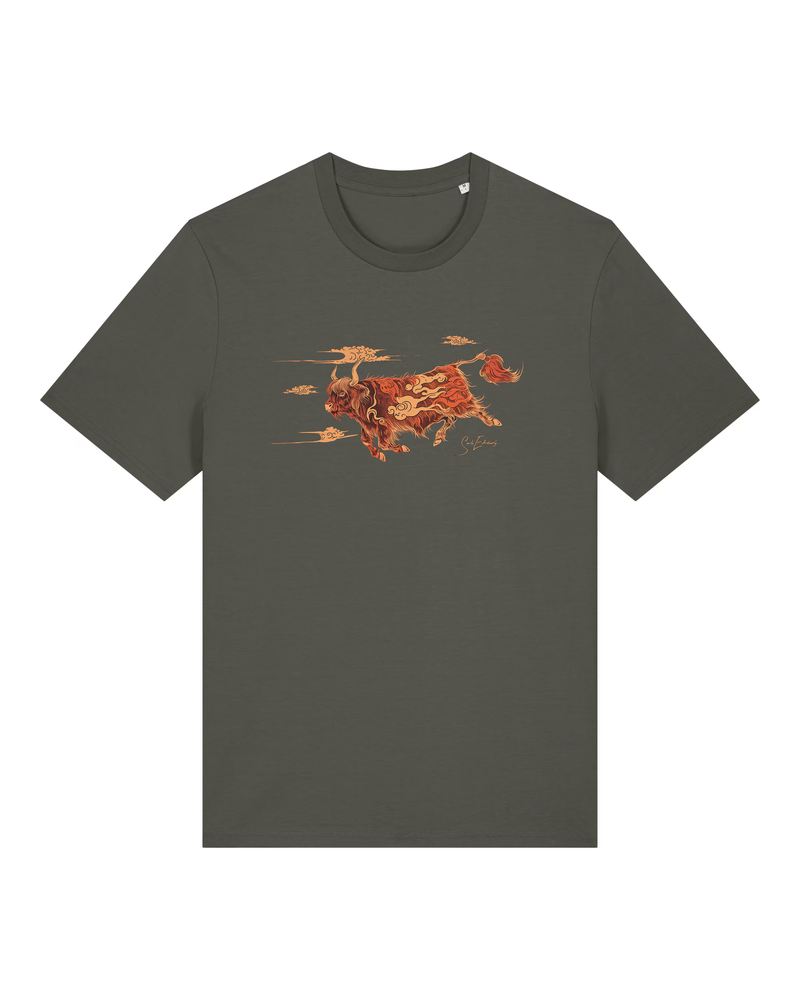Unisex Organic Dragon Coo T-Shirt