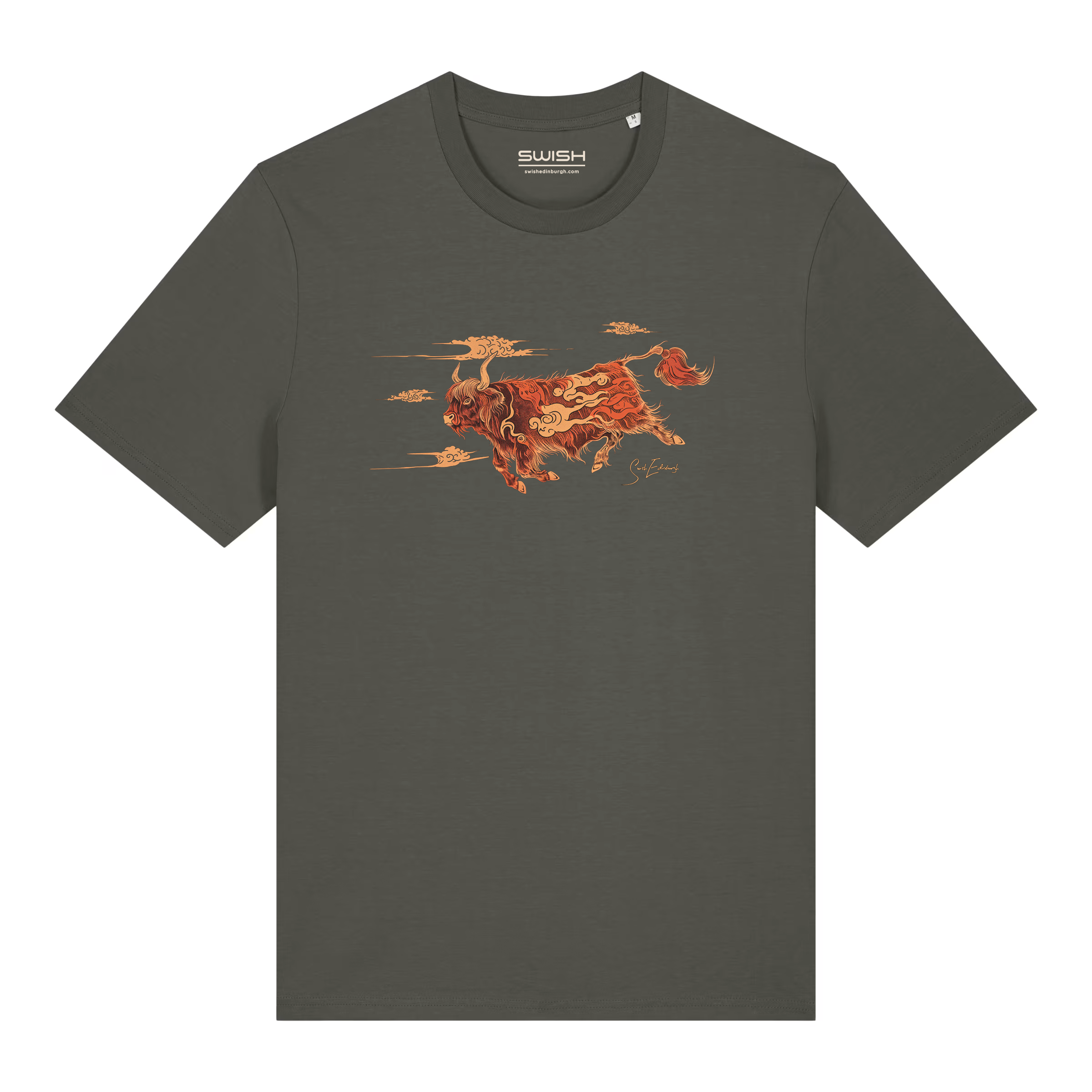 Unisex Organic Dragon Coo T-Shirt