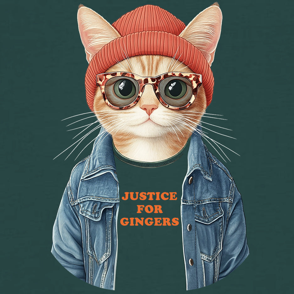Unisex Organic Justice For Gingers Cat Sweat