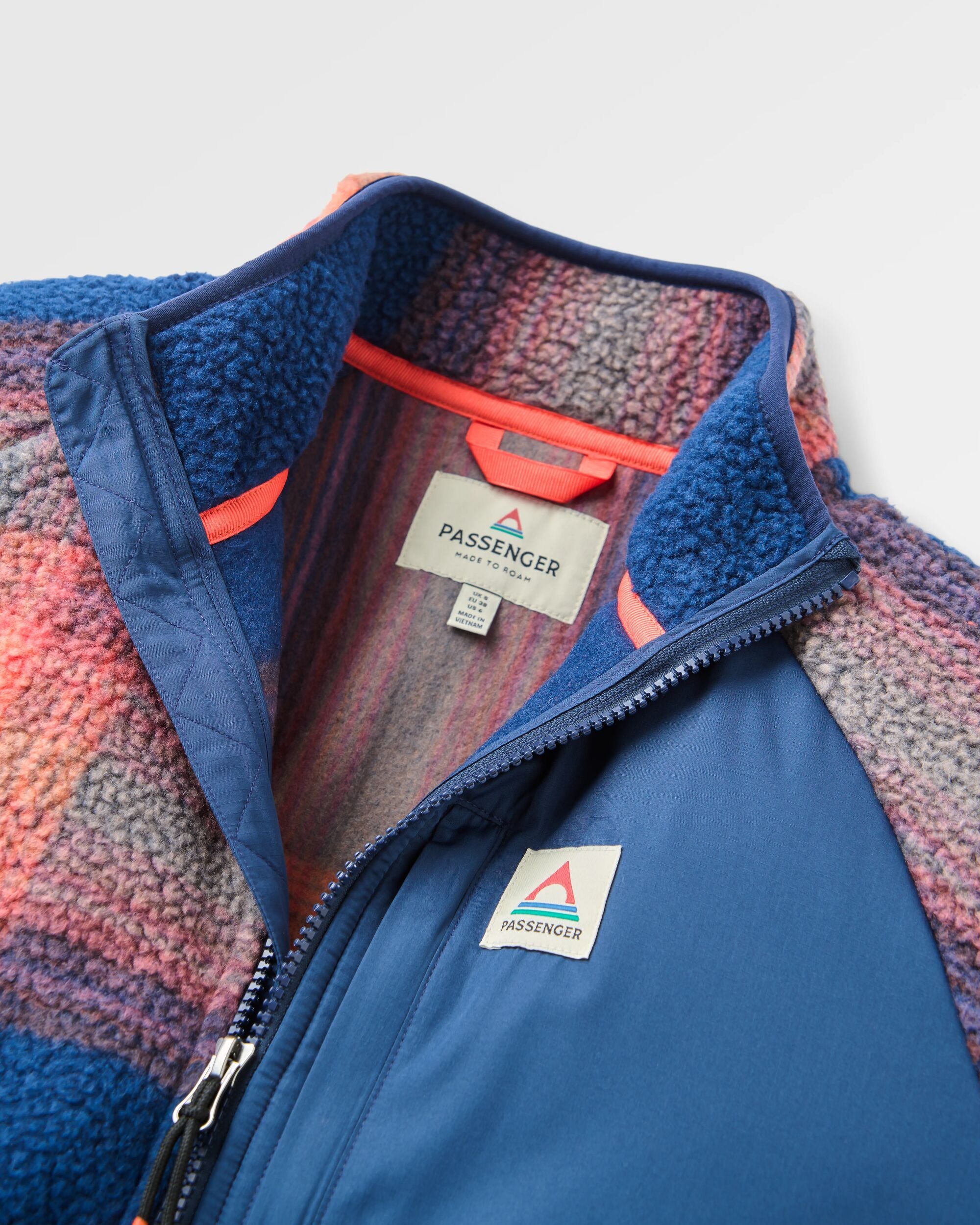 Home Full Zip Recycled Sherpa Fleece