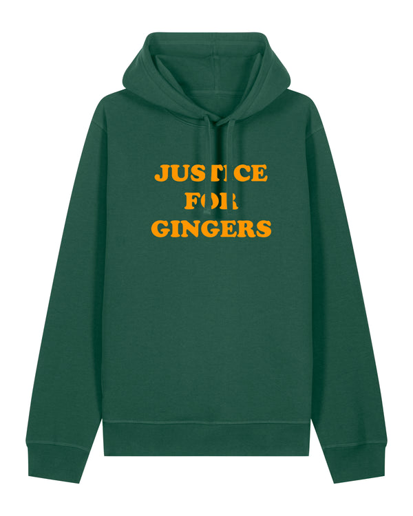 Unisex Organic Justice For Gingers Hoodie