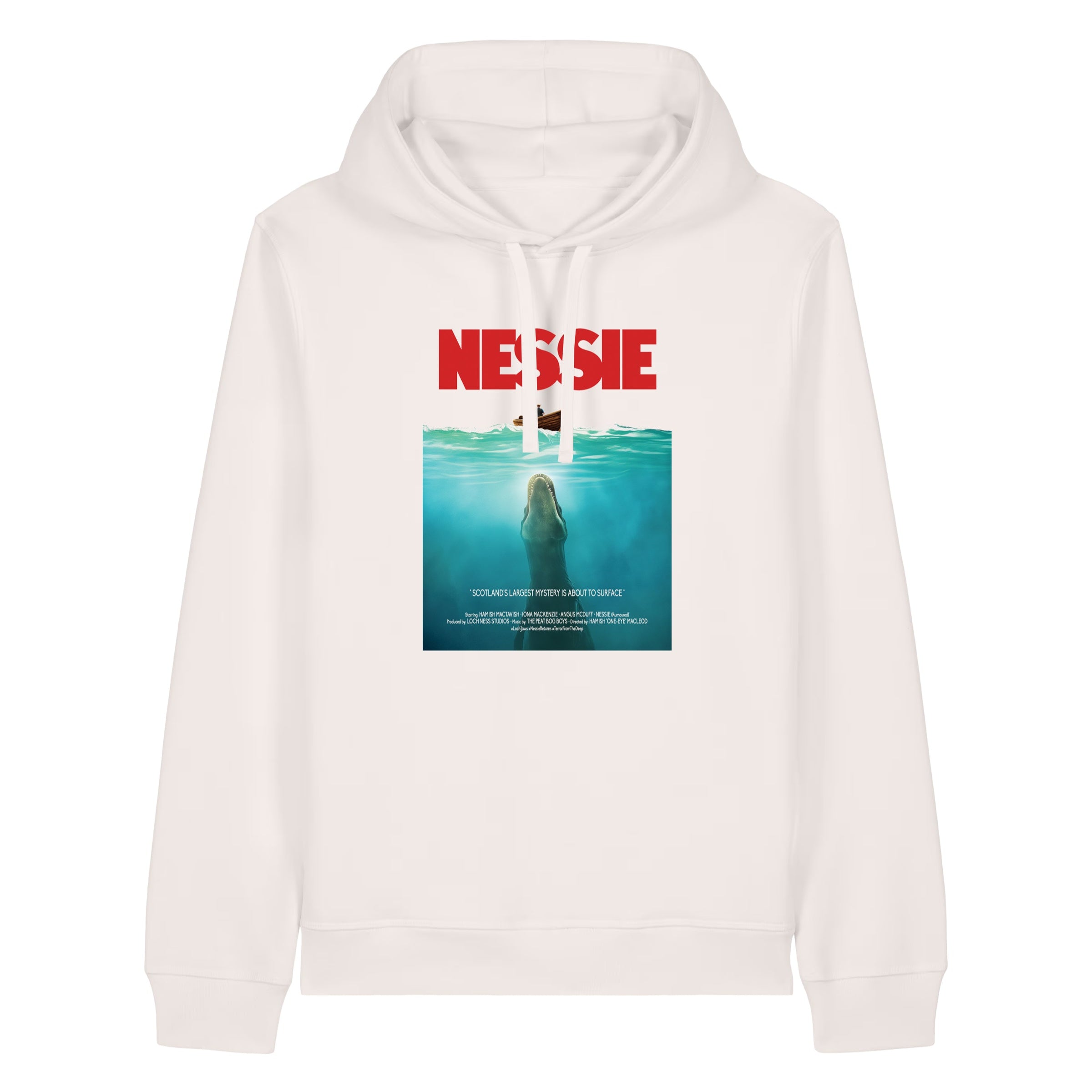 Unisex Organic Loch Jaws Hoodie