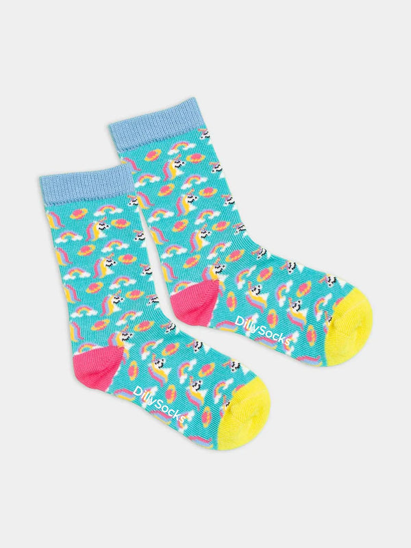 Kids Lil Rainbow Daydream Organic Cotton Socks