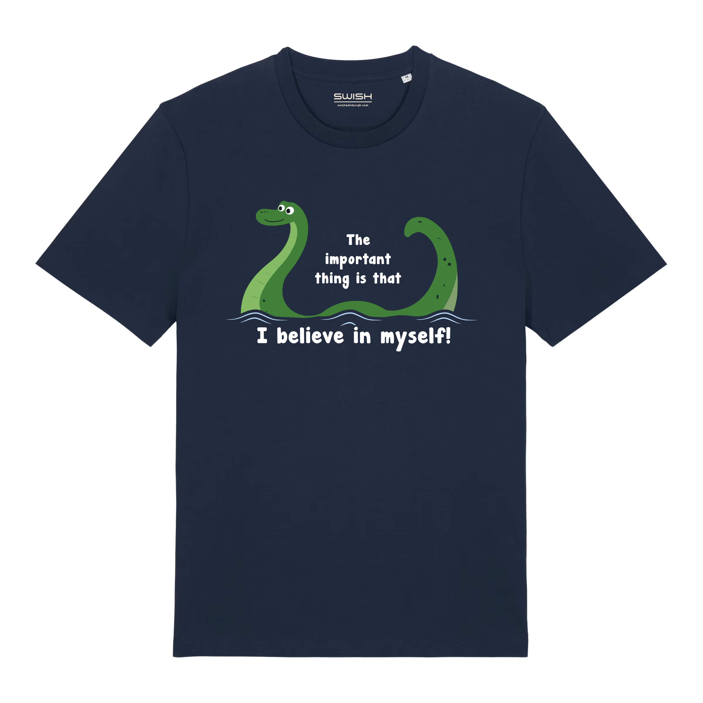 Organic Unisex Nessie Believe T-Shirt