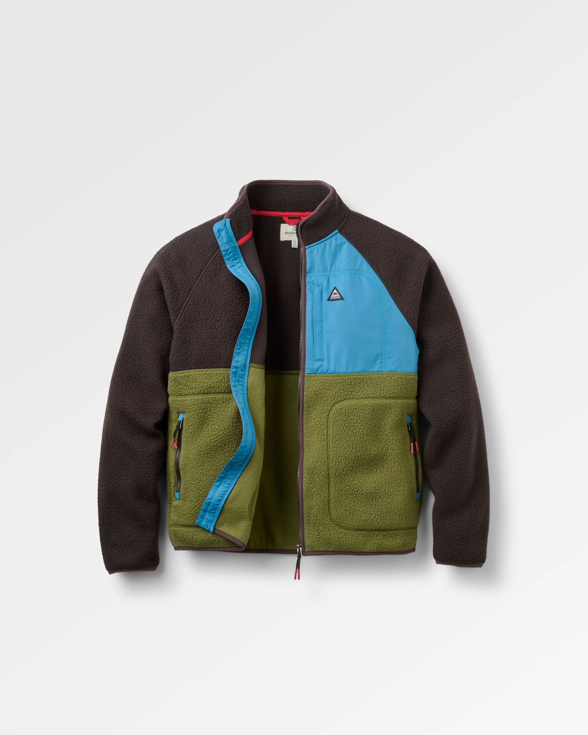 Offgrid Recycled Full Zip Sherpa Fleece