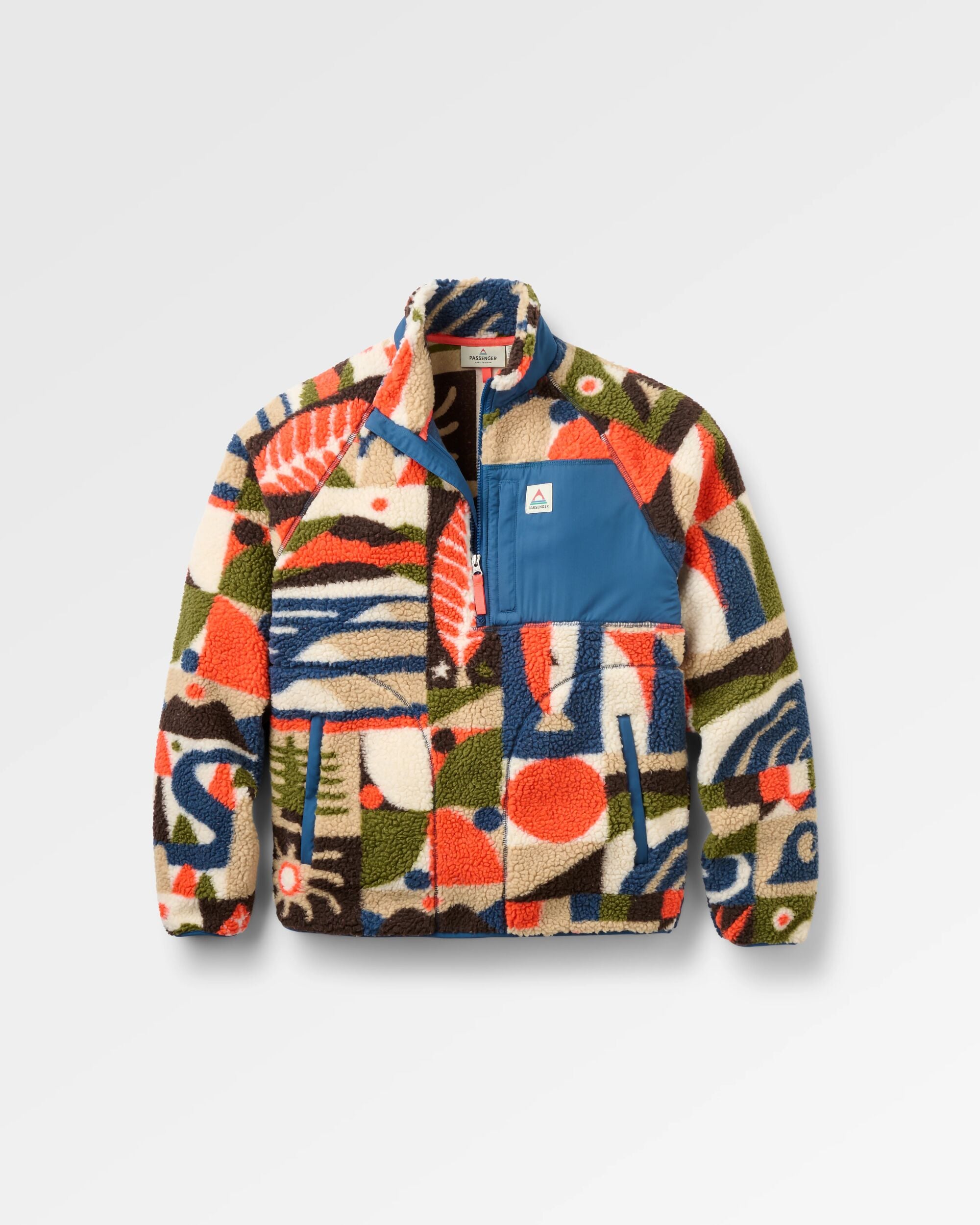 Offroad Recycled Sherpa 1/2 Zip Fleece 2.0