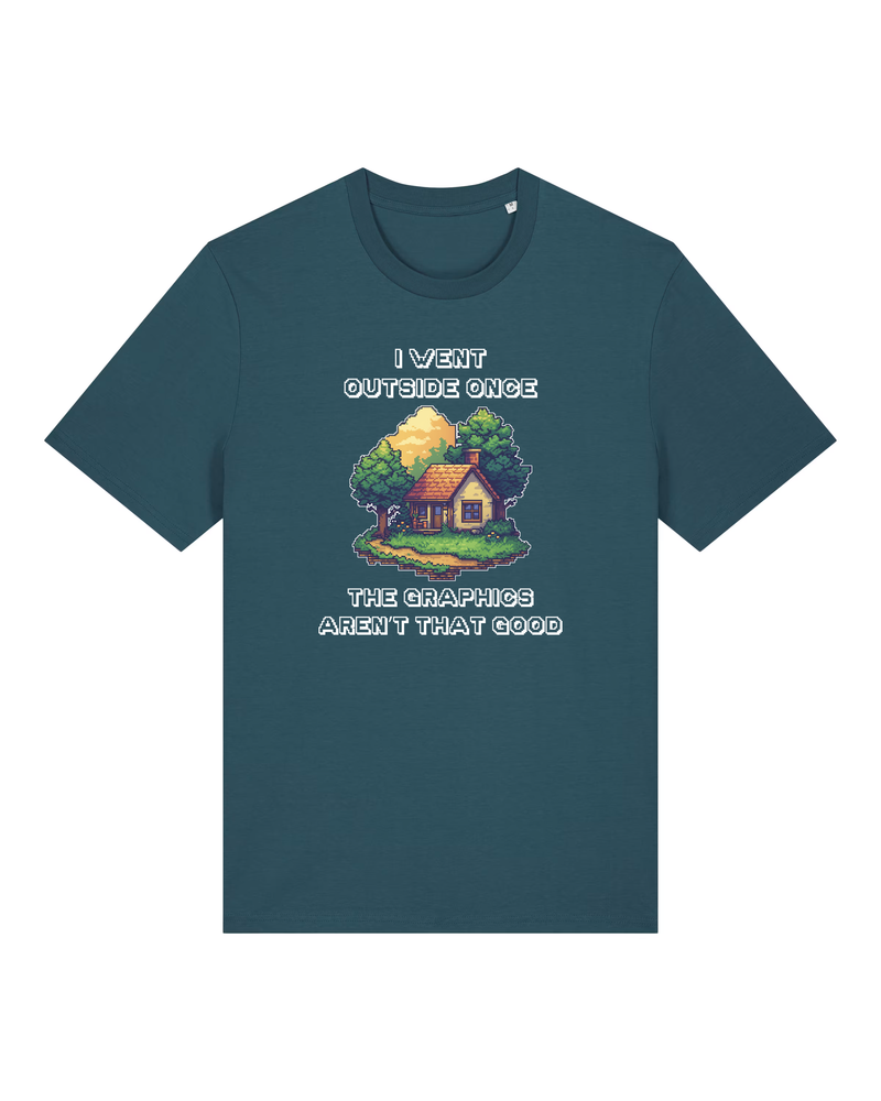 Unisex Organic Outside Once T-Shirt