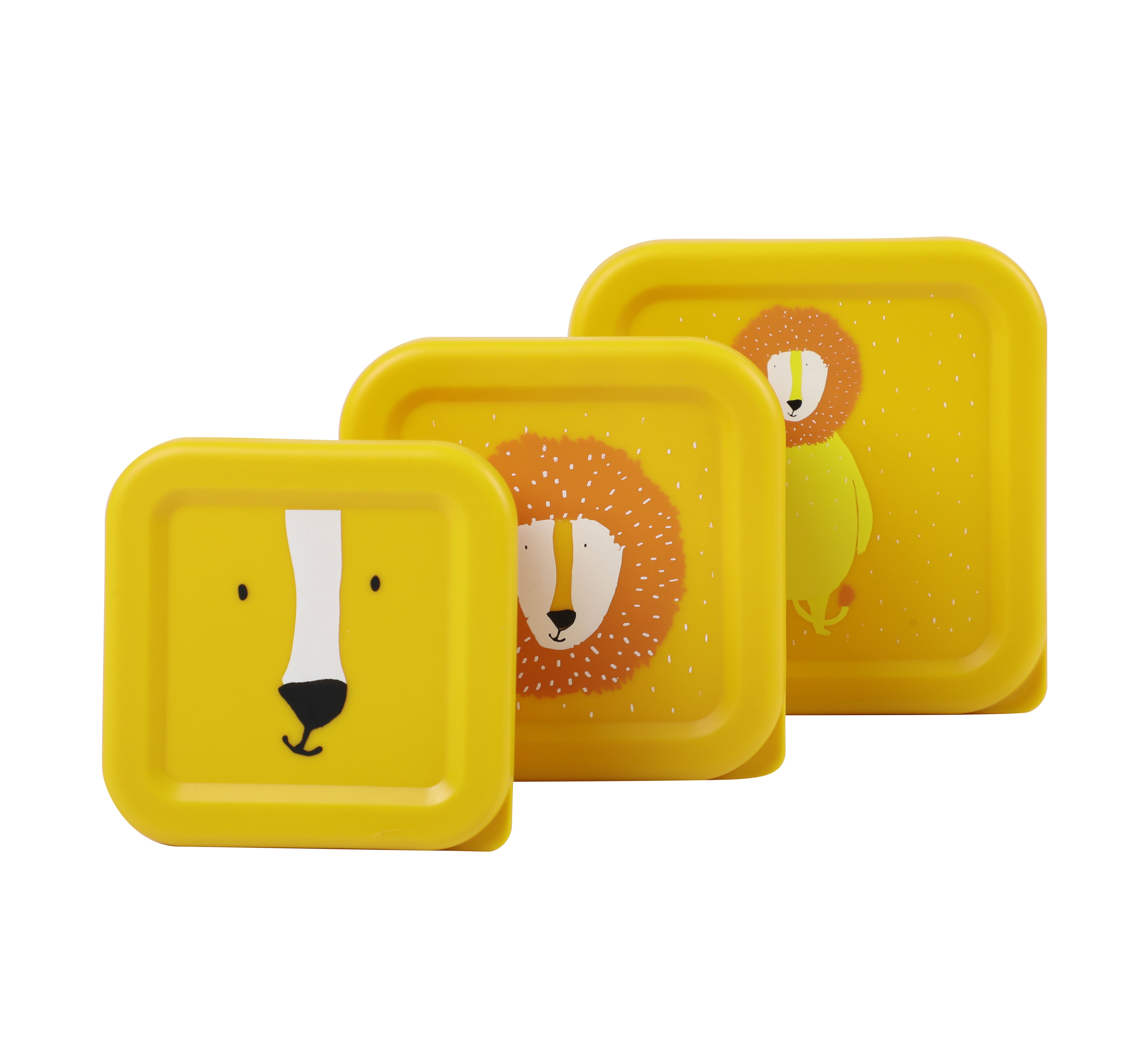 Snack box nesting - 3pcs - Mr. Lion